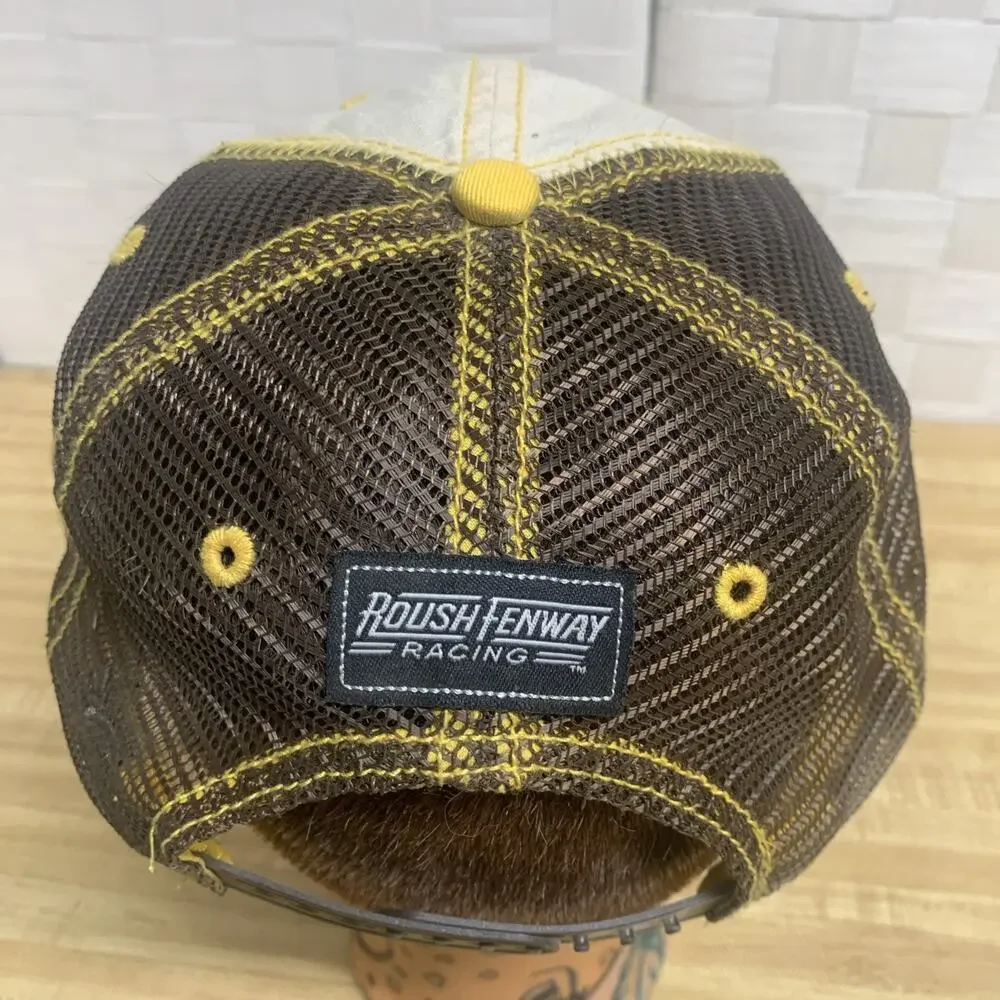 Nascar Autograph UPS Racing Hat by David Ragan SnapBack Hase Authentics